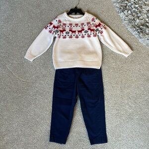 Boys Hanna Andersson Holiday Outfit